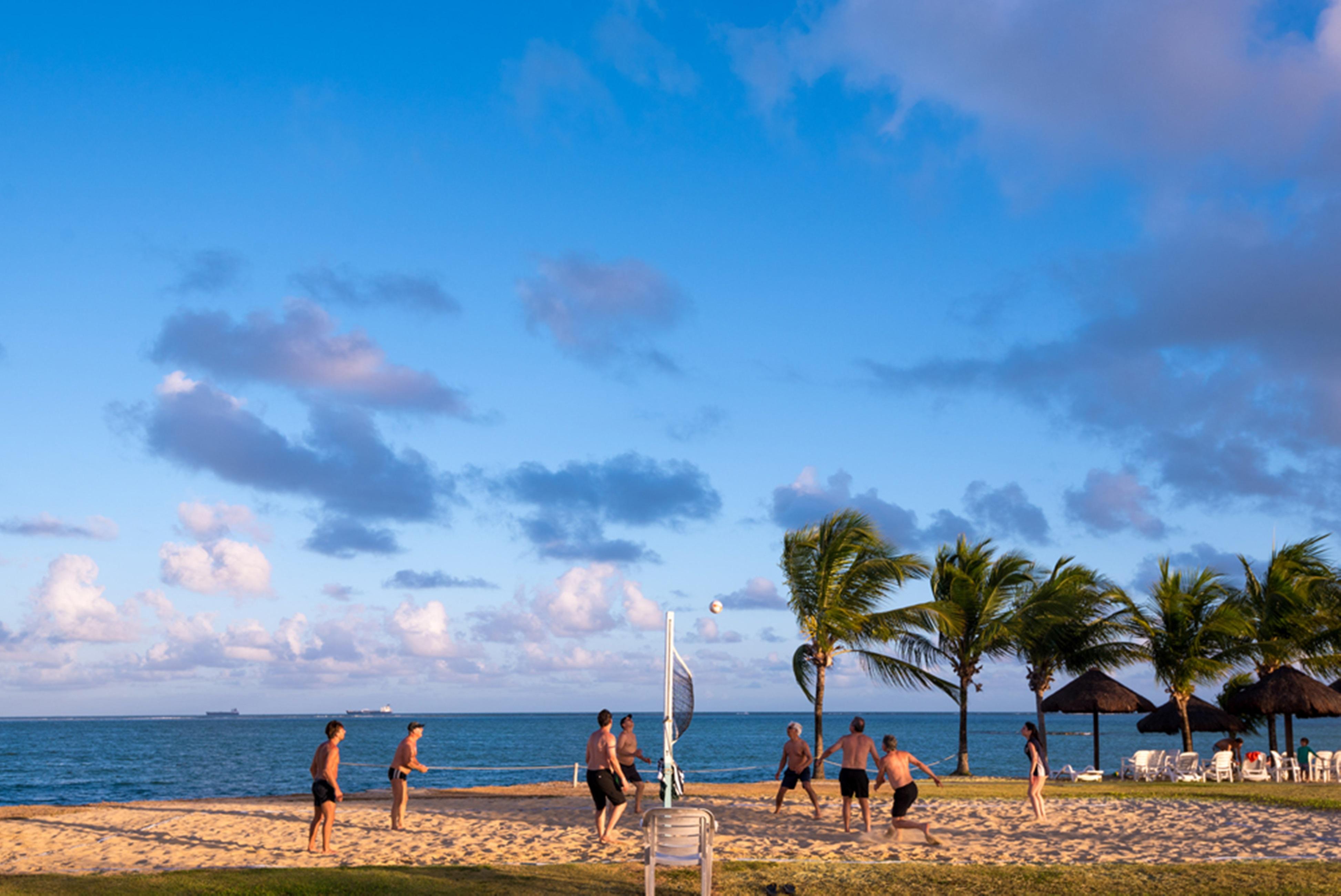 Vila Gale Cabo Cabo de Santo Agostinho Exterior foto Beach volleyball in San Juan